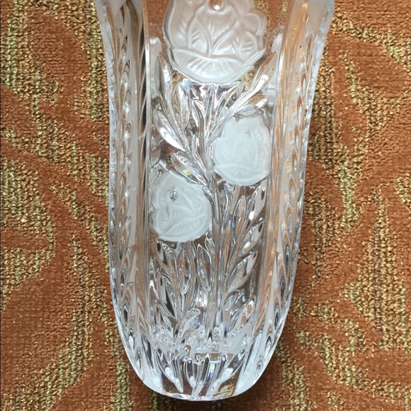 EUROPEAN Antique GENUINE CRYSTAL VASE HANDMADE❤️ - Picture 2 of 7
